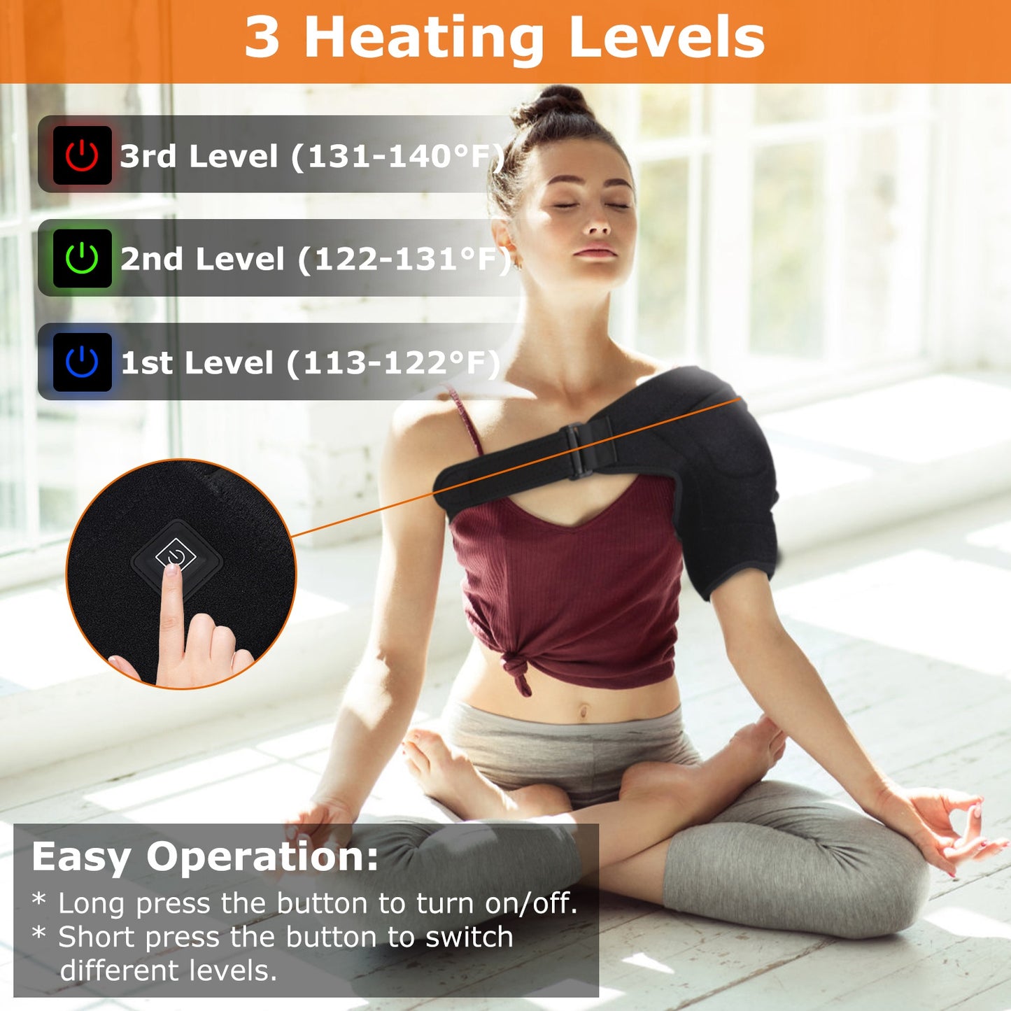 Heated Shoulder Brace