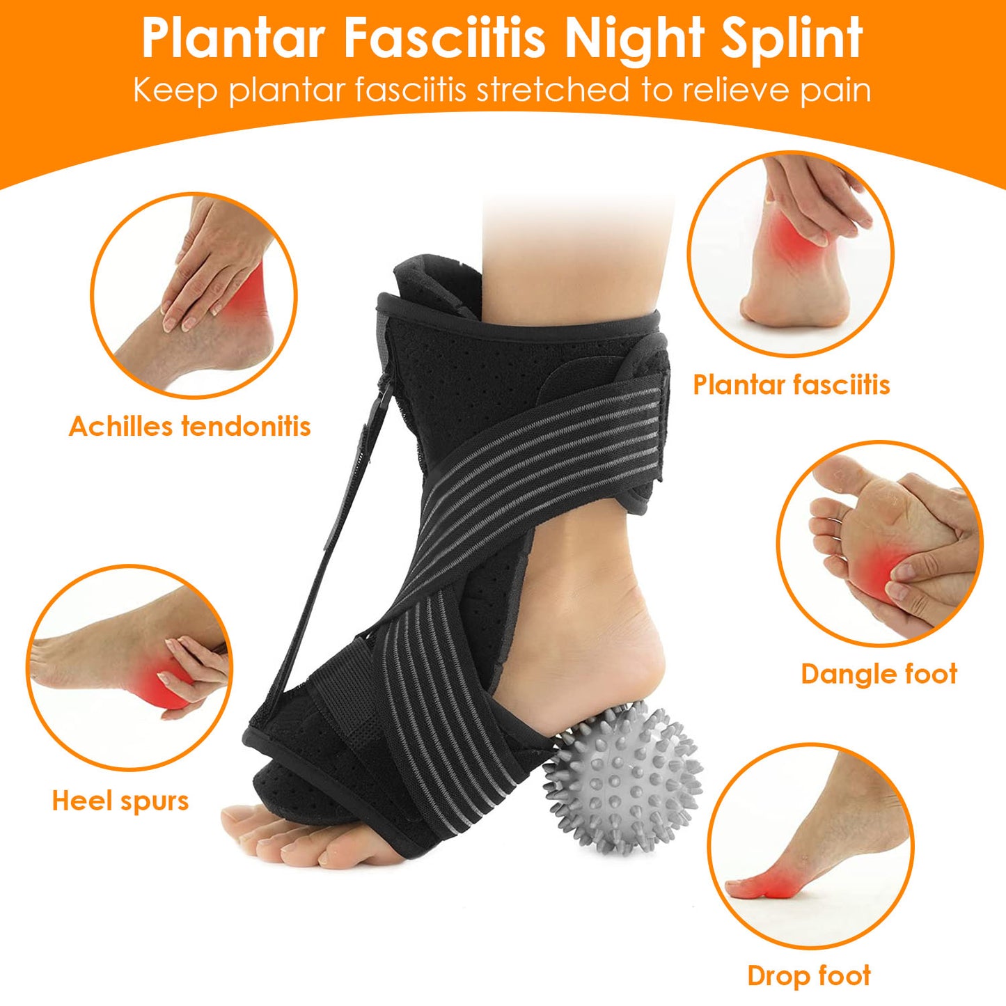 Foot Orthotic Brace Support