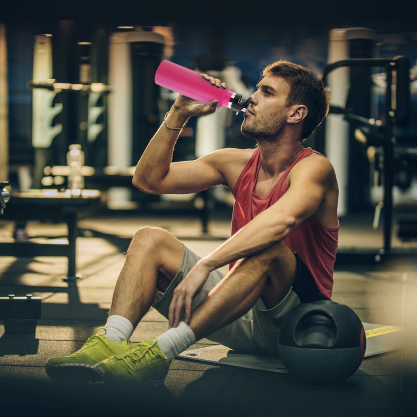 Sports Water Bottle Stainless Steel