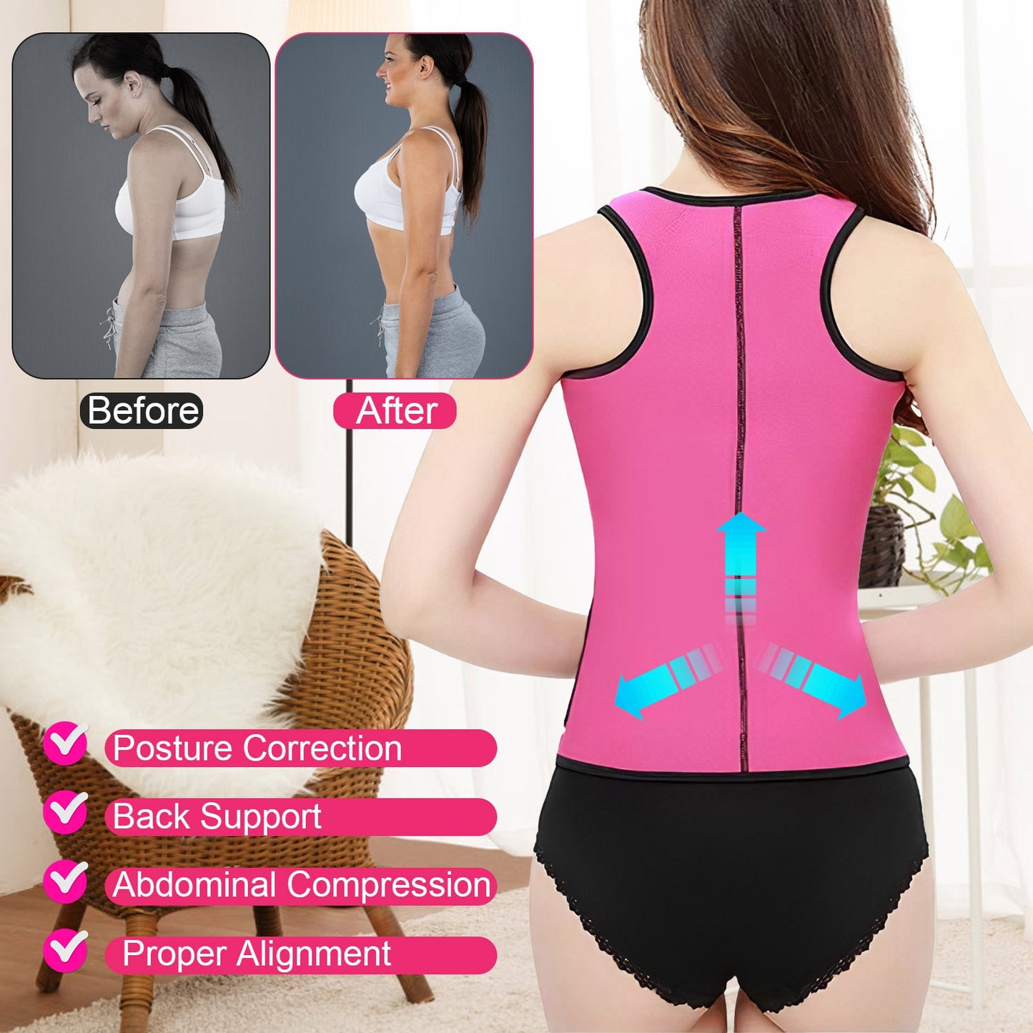 Waist Trainer For Women Body Shaper