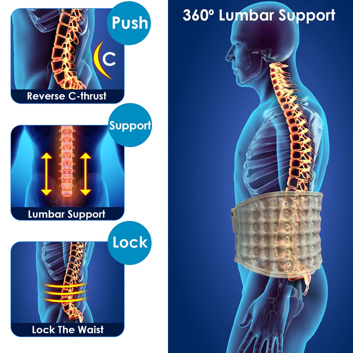 Decompression Back Belt Lumbar
