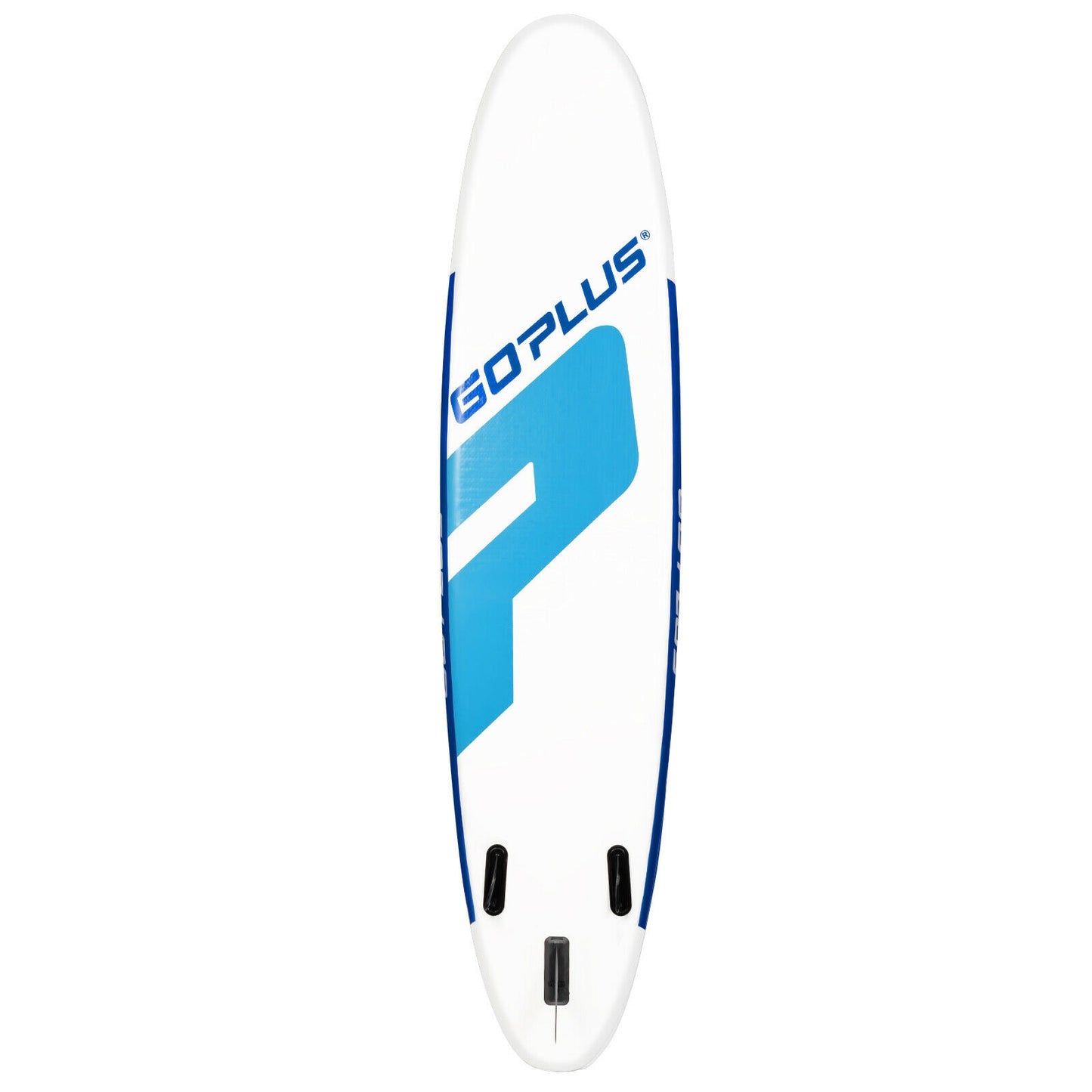 11 Feet Inflatable Stand Up Paddle Board with Aluminum Paddle-Blue