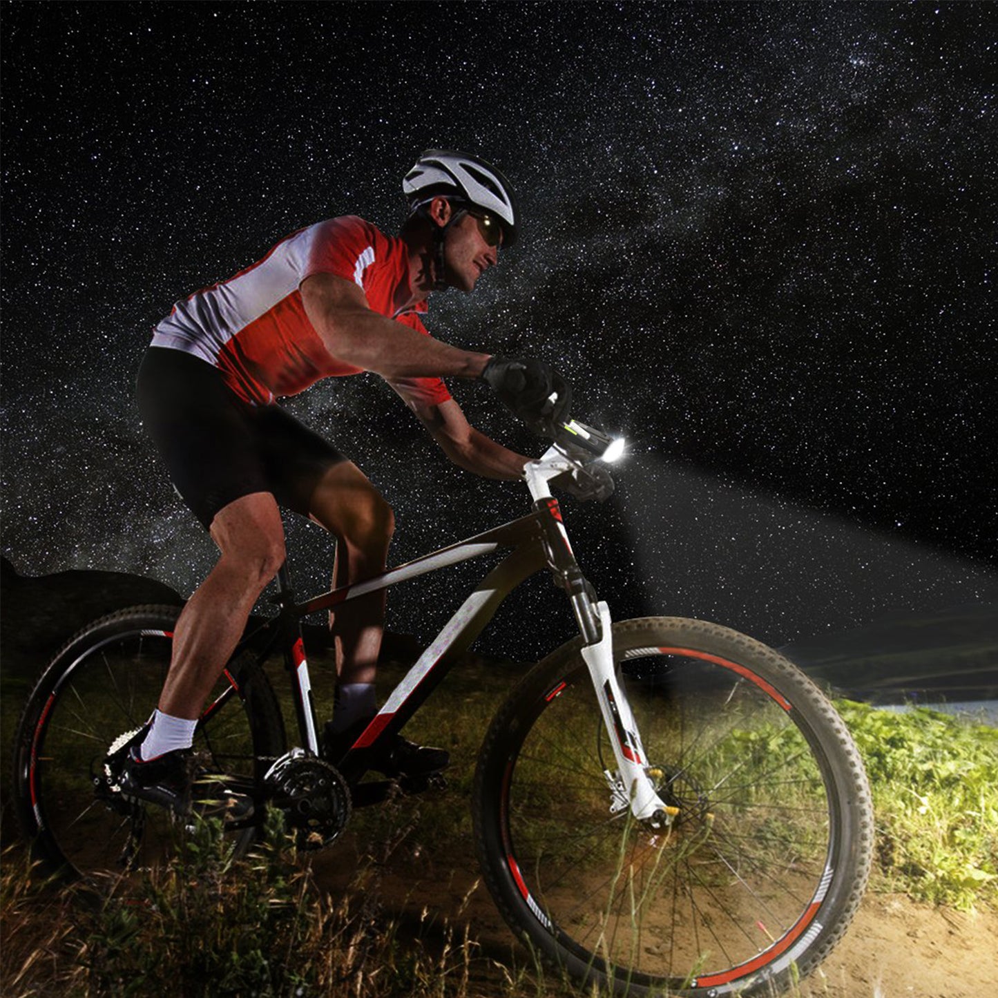 20000LM Bike Front Lights Set