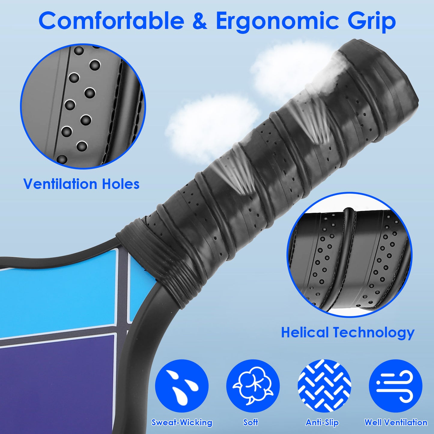 Pickleball Paddle Set
