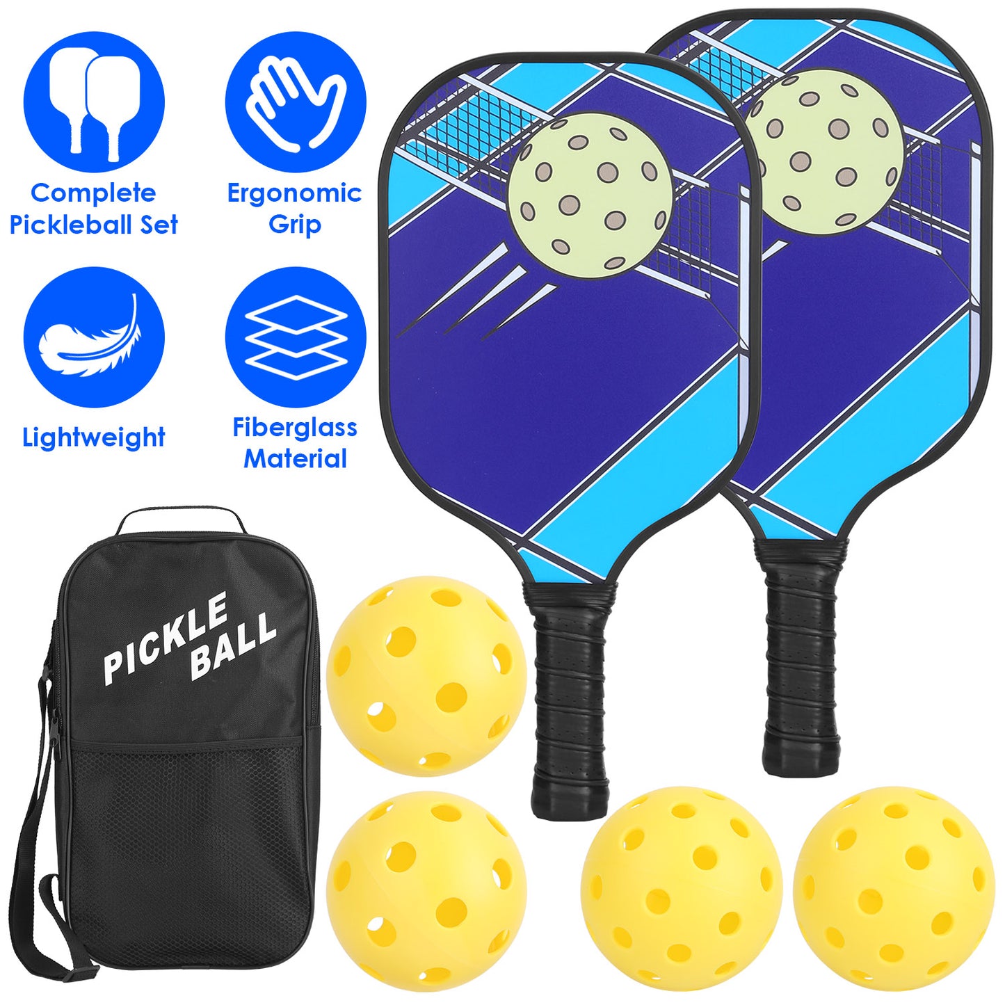 Pickleball Paddle Set