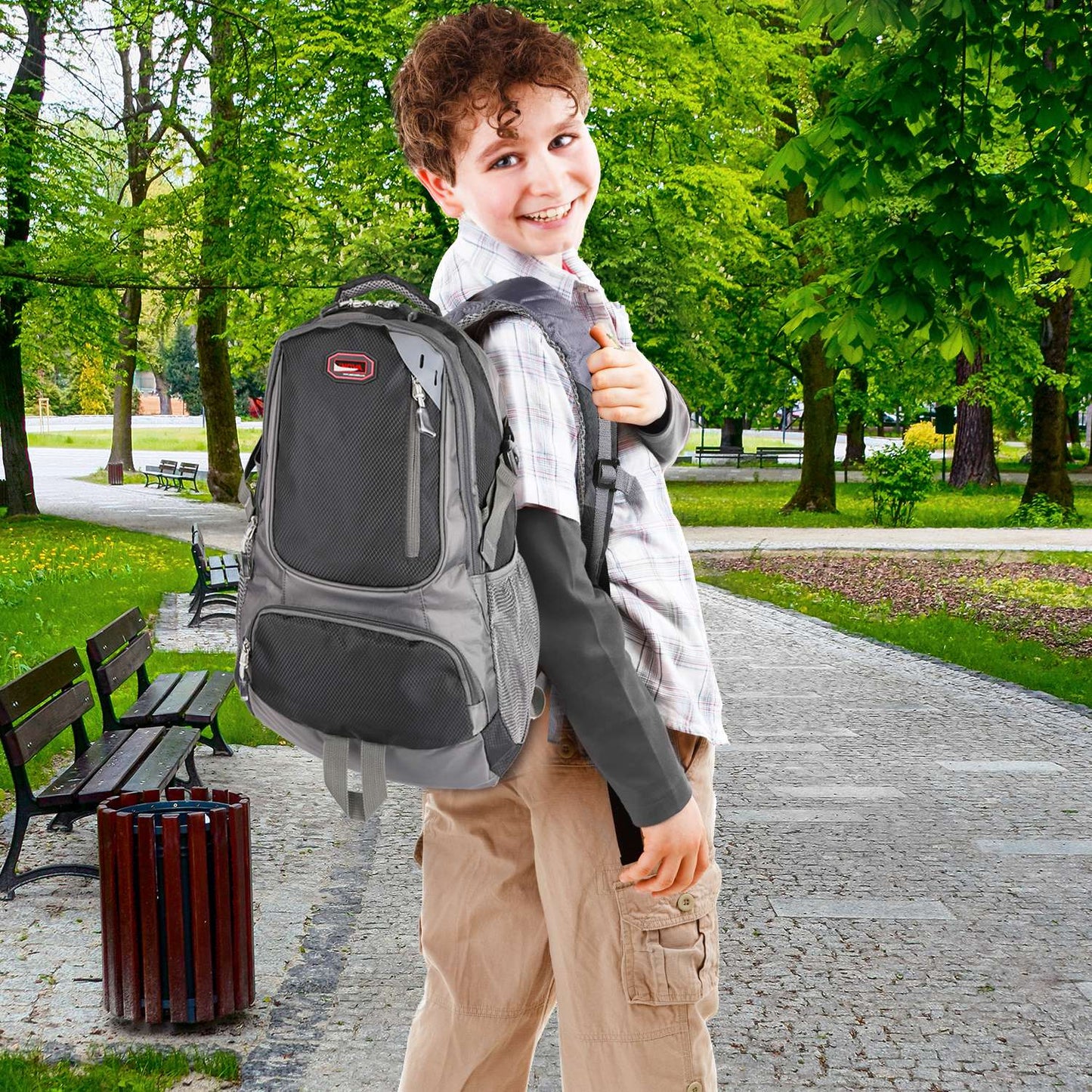 Unisex School Backpack
