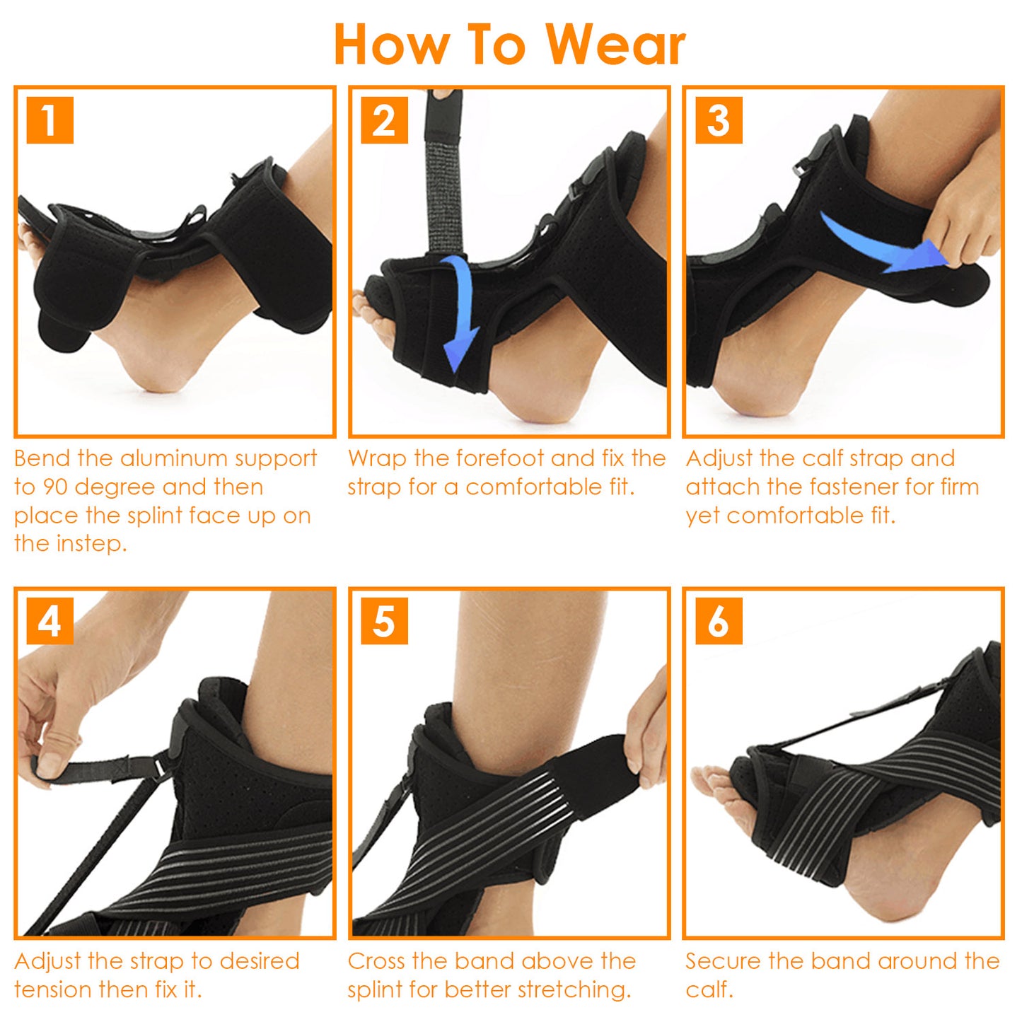 Foot Orthotic Brace Support