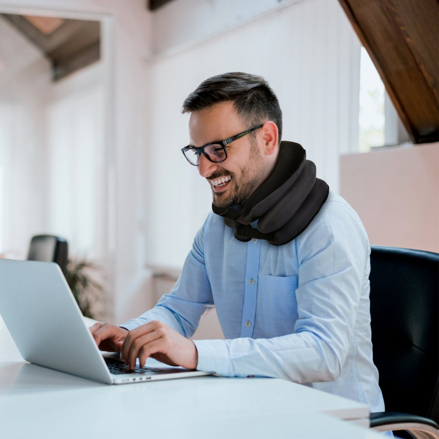 Inflatable Spinal Decompression Pillow