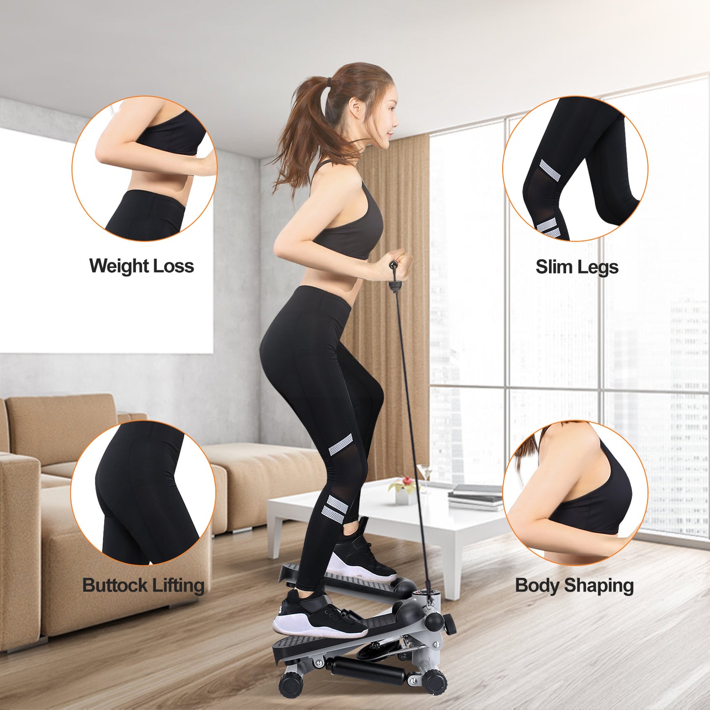 Fitness Stepper For Leg Exercise