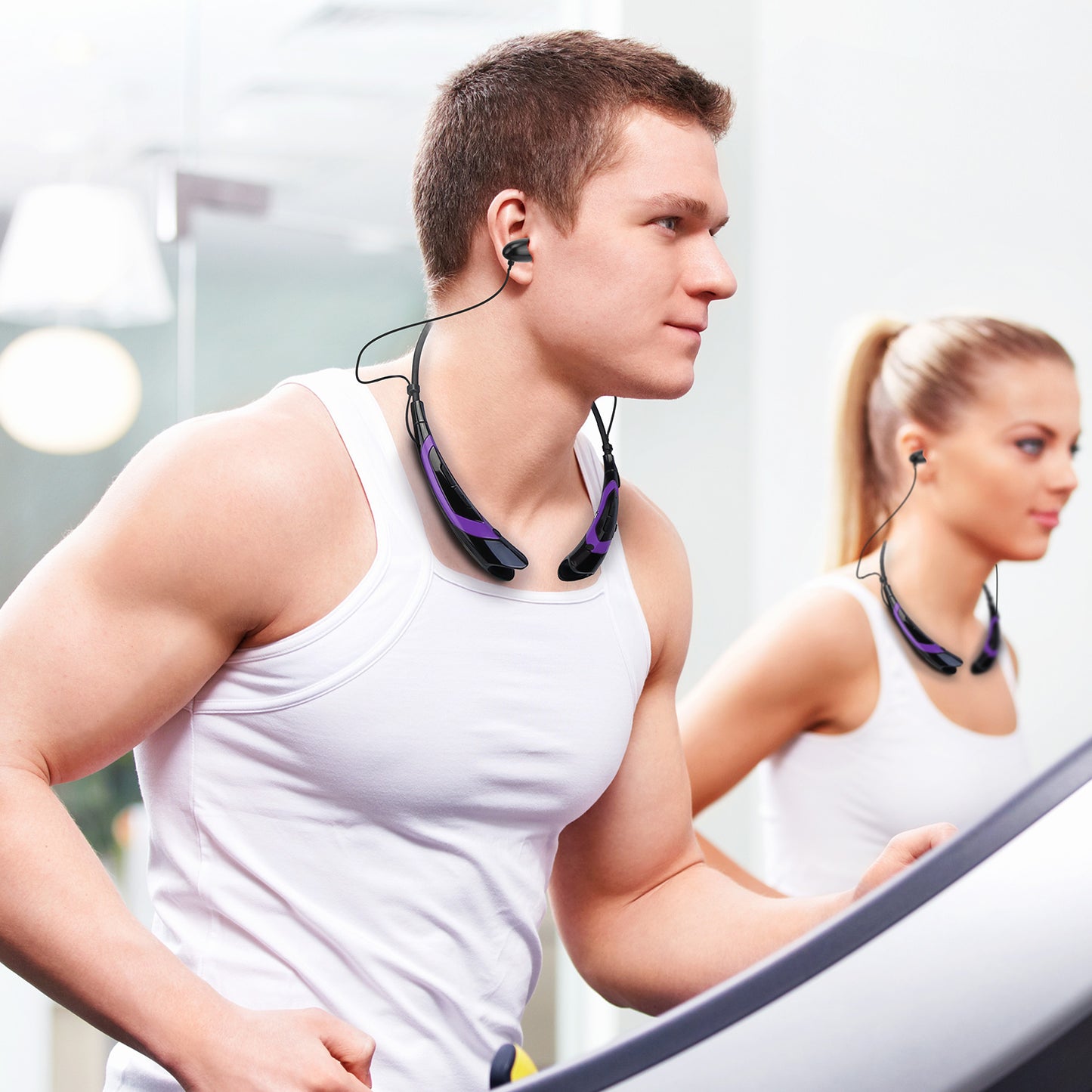 Sweat-proof Sport Headsets Earbuds