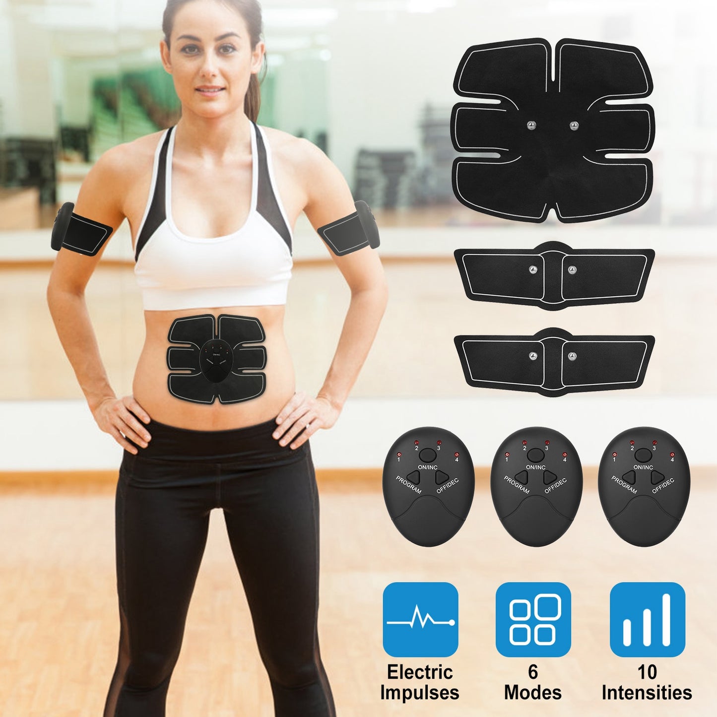 Smart Abdominal Muscle Stimulator Toning Belt