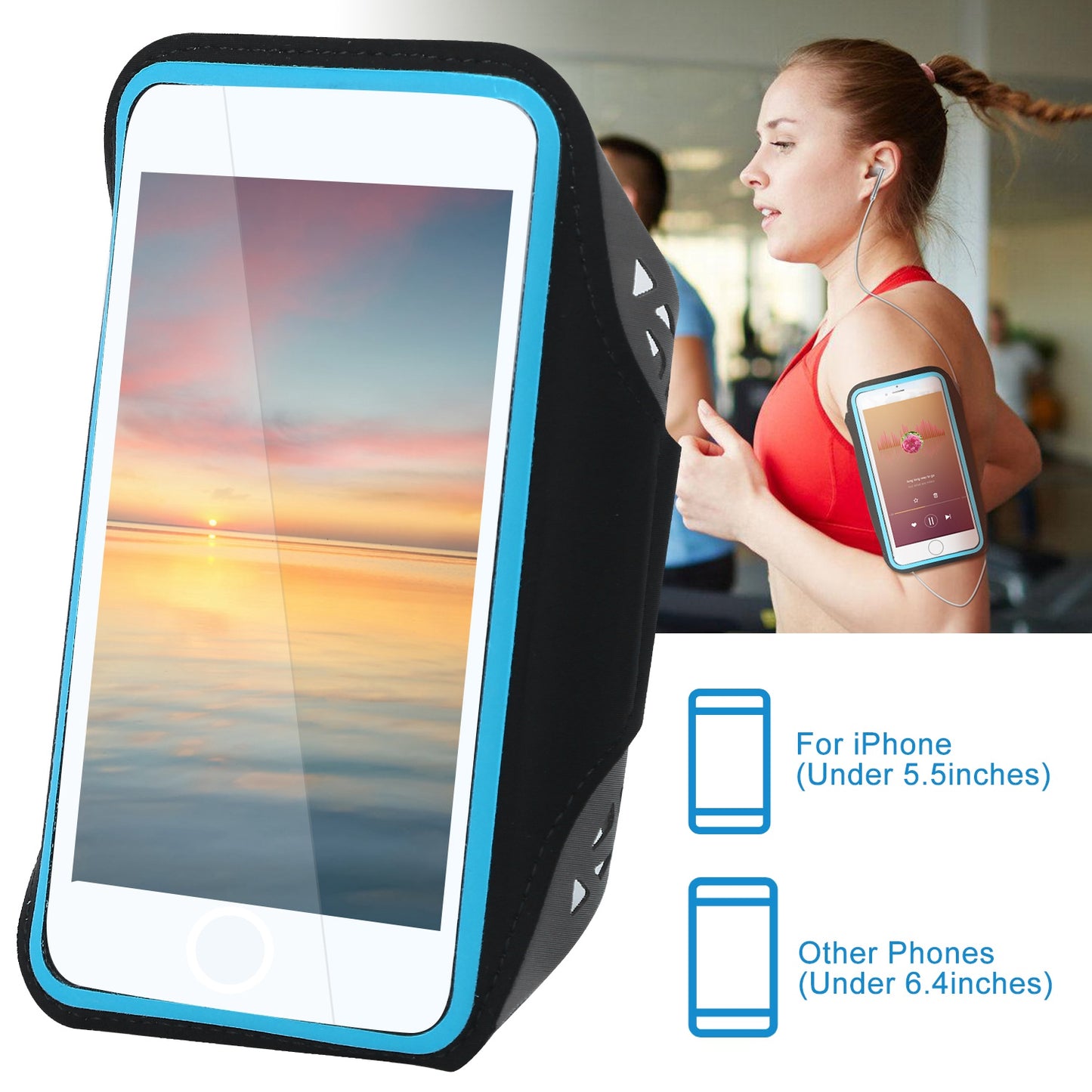 Phone Armband Case Sweat-resistant
