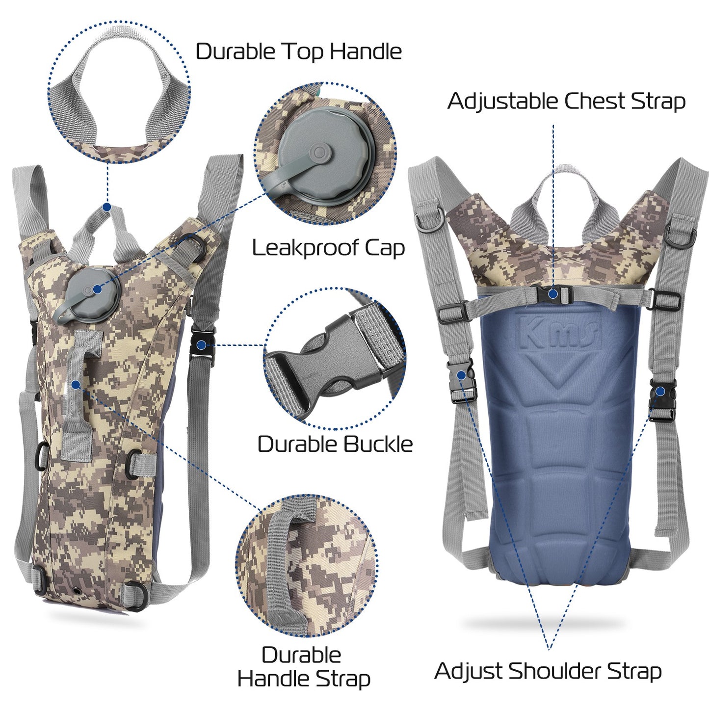 3L Tactical Hydration Pack