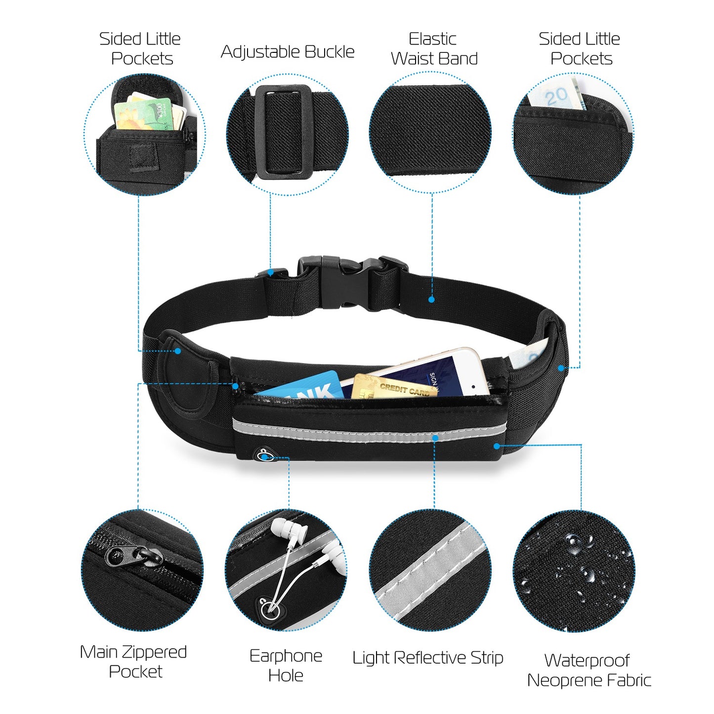 Sports Waist Bag Running Belt