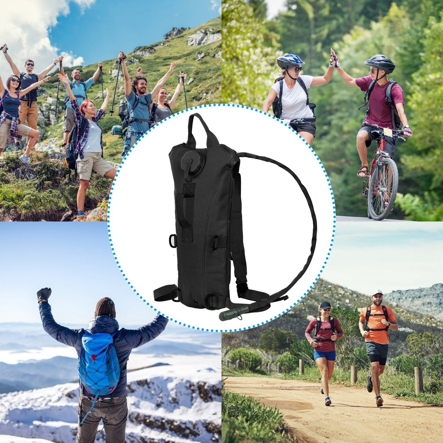 Tactical Hydration Pack 3L Water Bladder