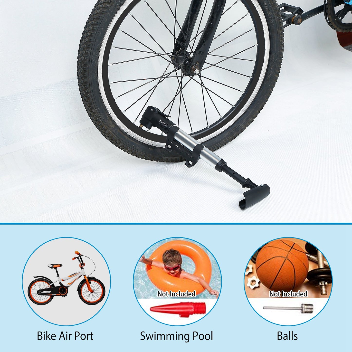 Portable Bicycle Tire Inflator