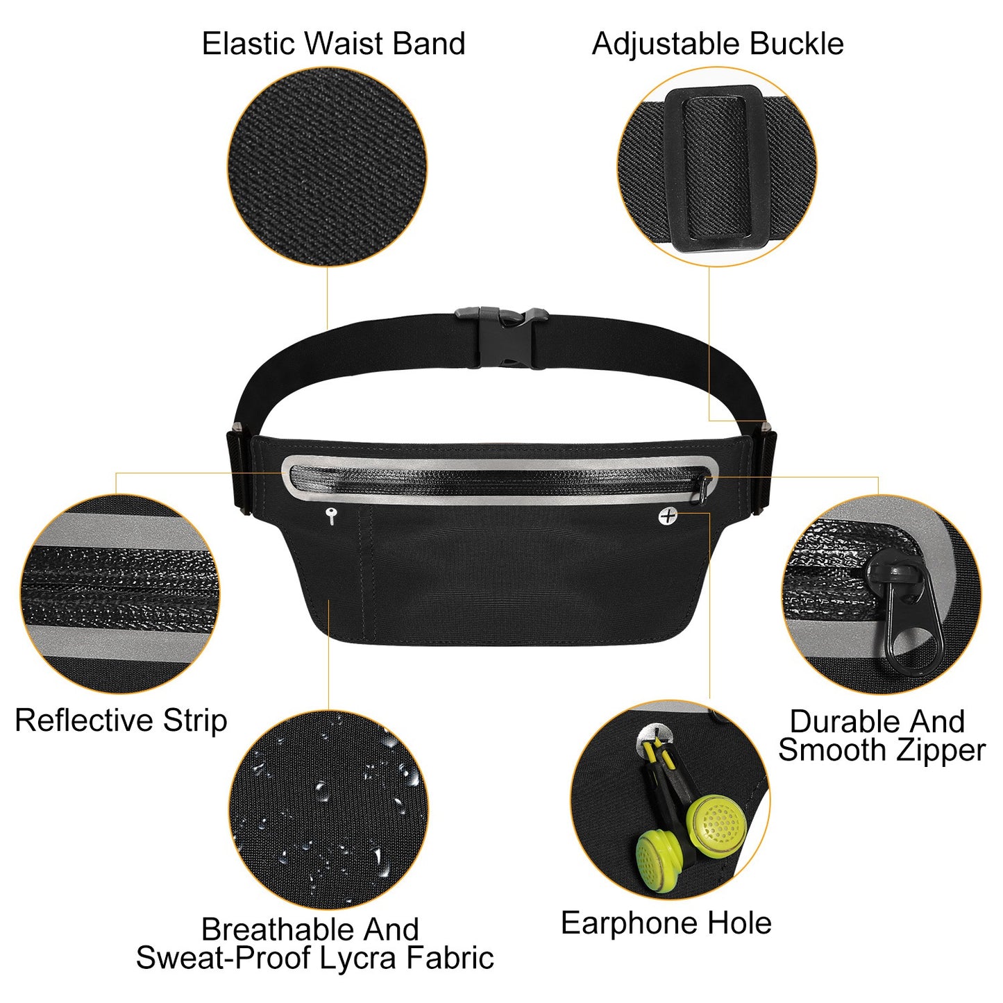 Unisex Sport Waist Pack