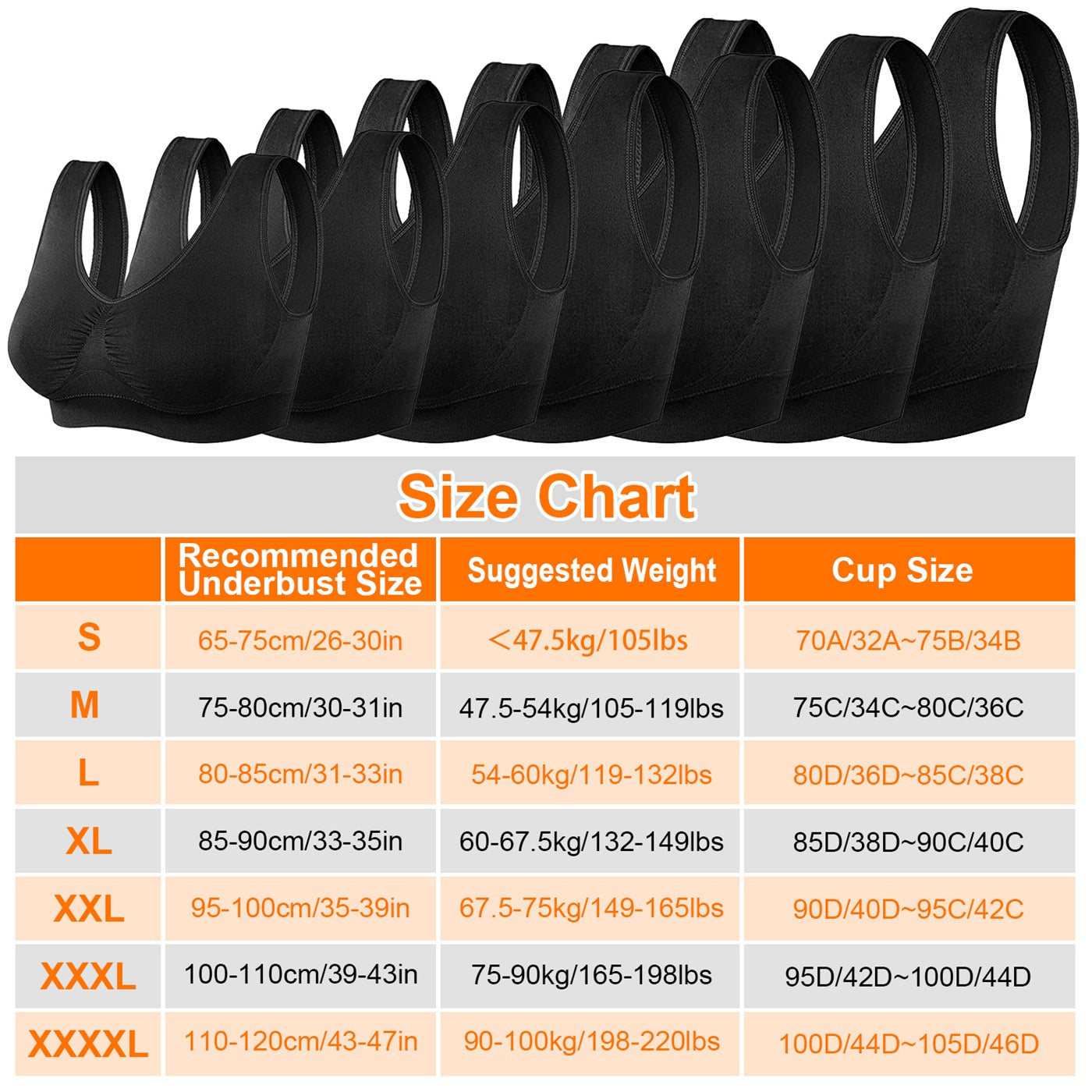 Wire-free Bra Light For Fitness Workout