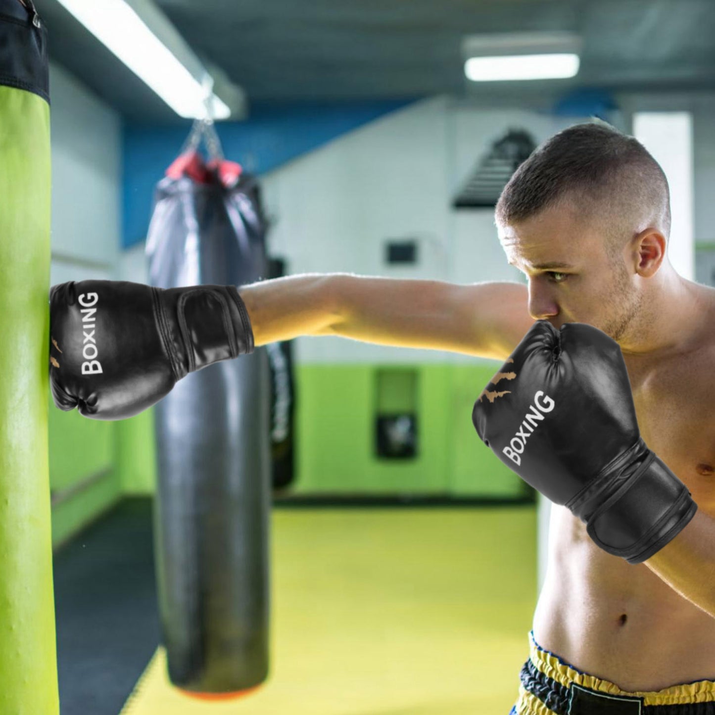 Leather Punching Gloves