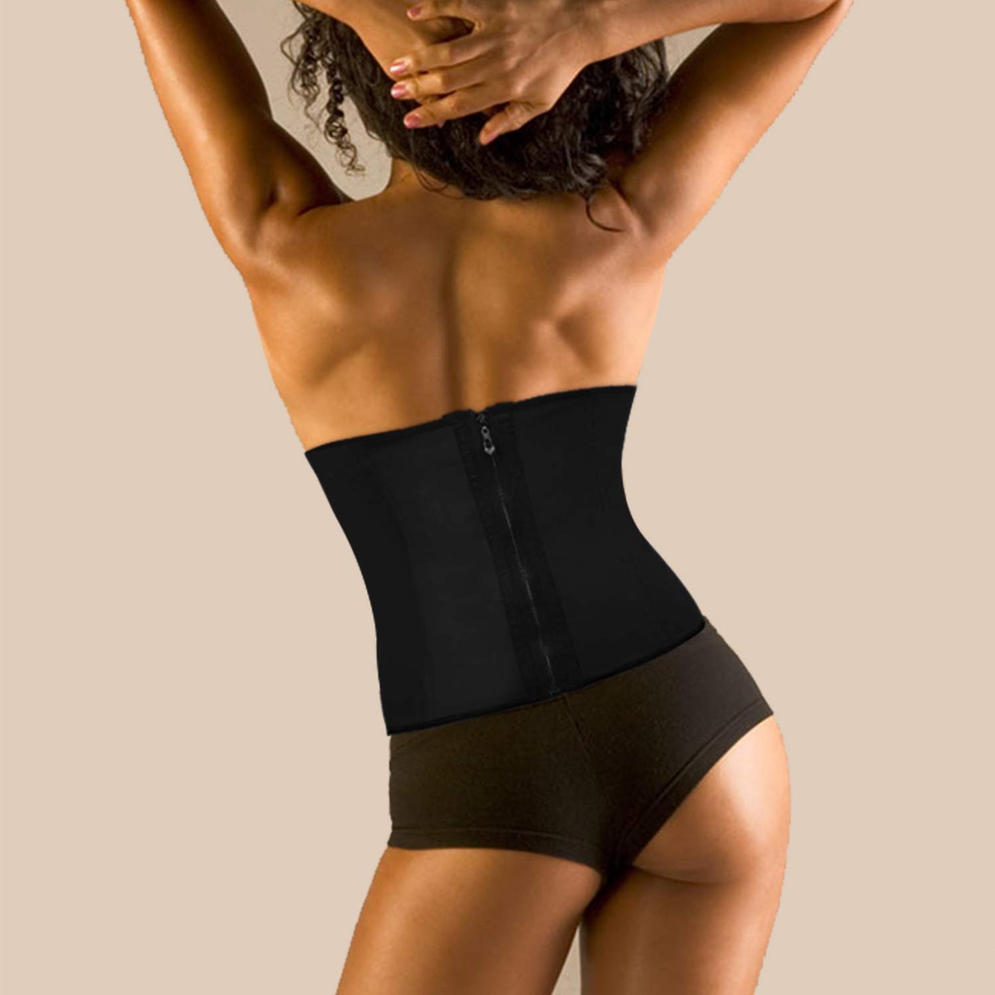 Waist Trainer Corset Waist Tummy Control Body Shaper Cincher Back Support with Adjustable Straps for Women