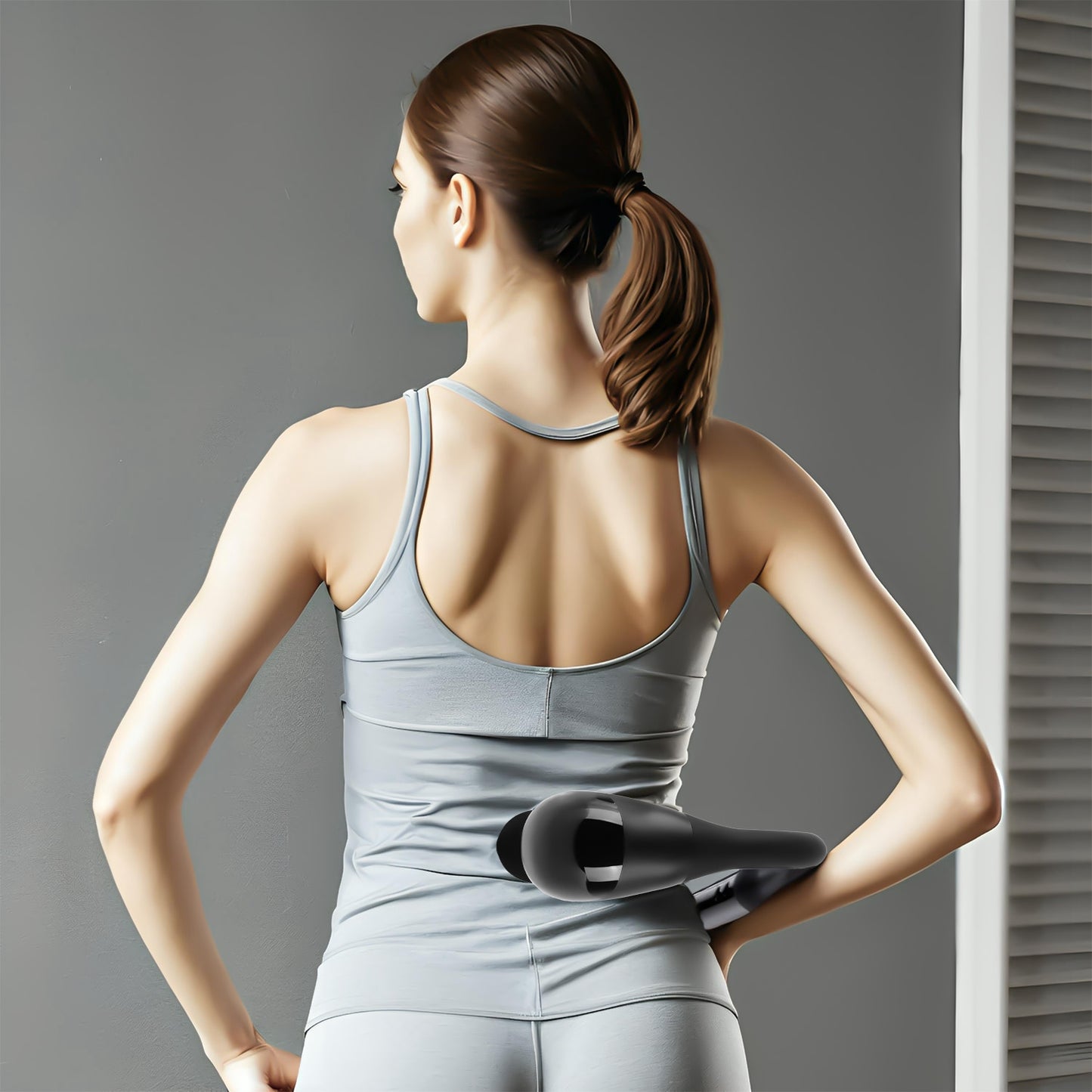 Massage Gun with Extended Handle