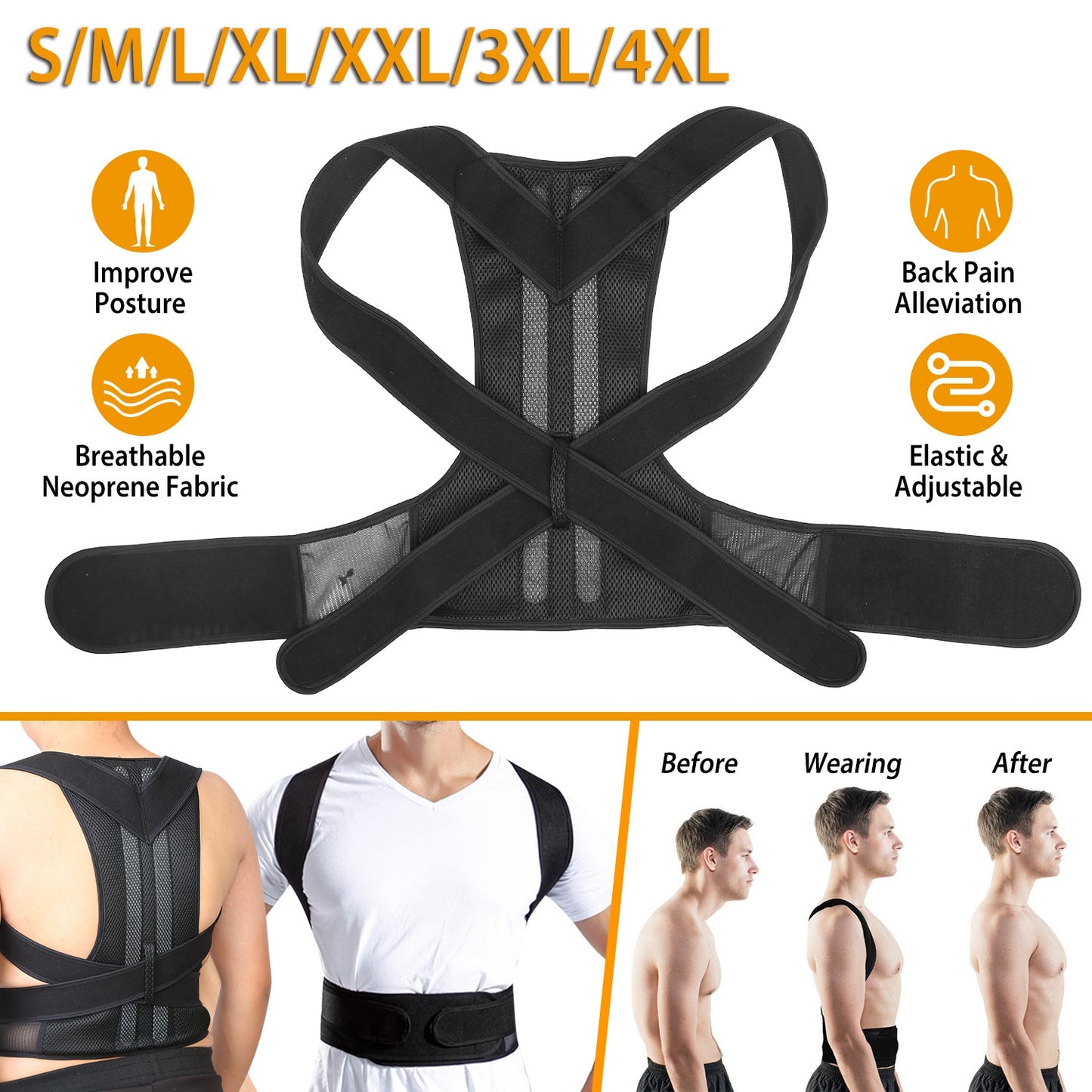 Unisex Back Posture Corrector