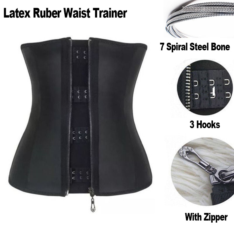 Waist Trainer Corset Waist Tummy Control Body Shaper Cincher Back Support with Adjustable Straps for Women