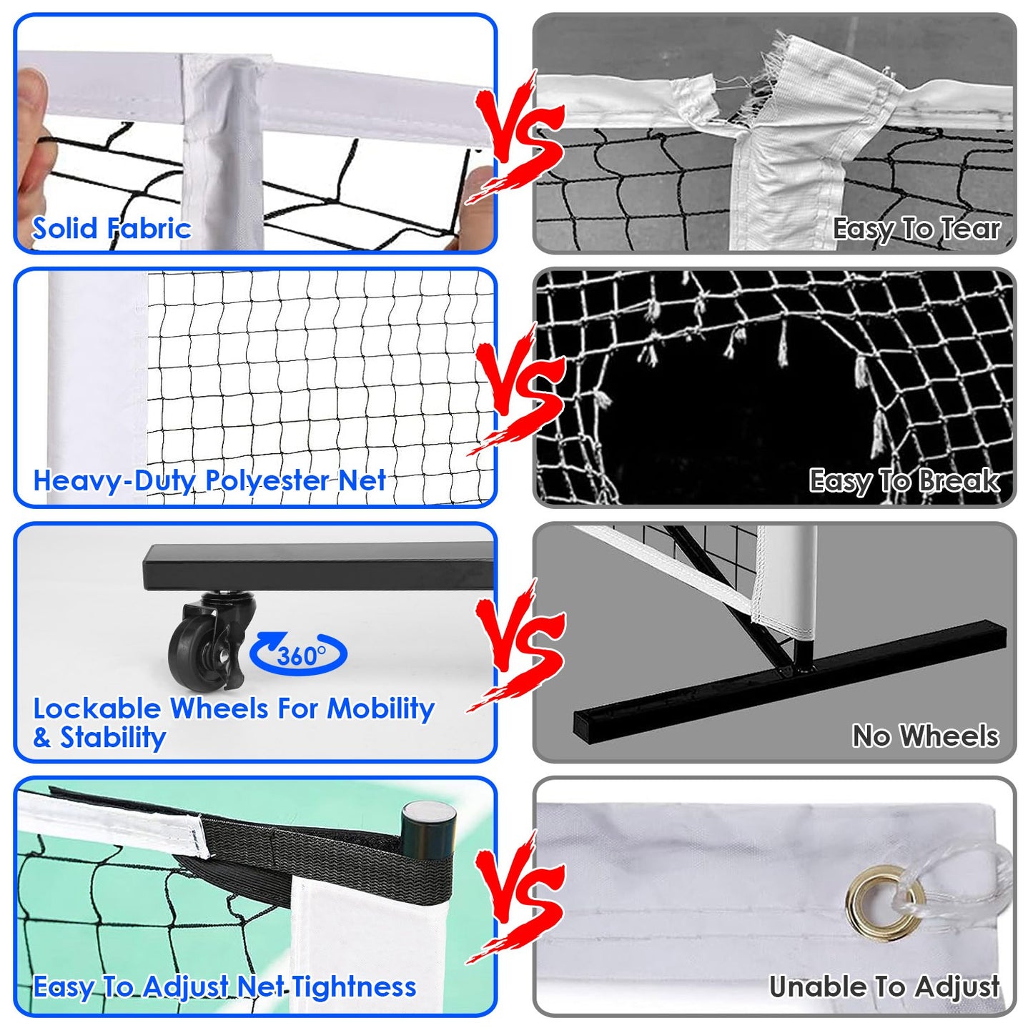 Portable Pickleball Net