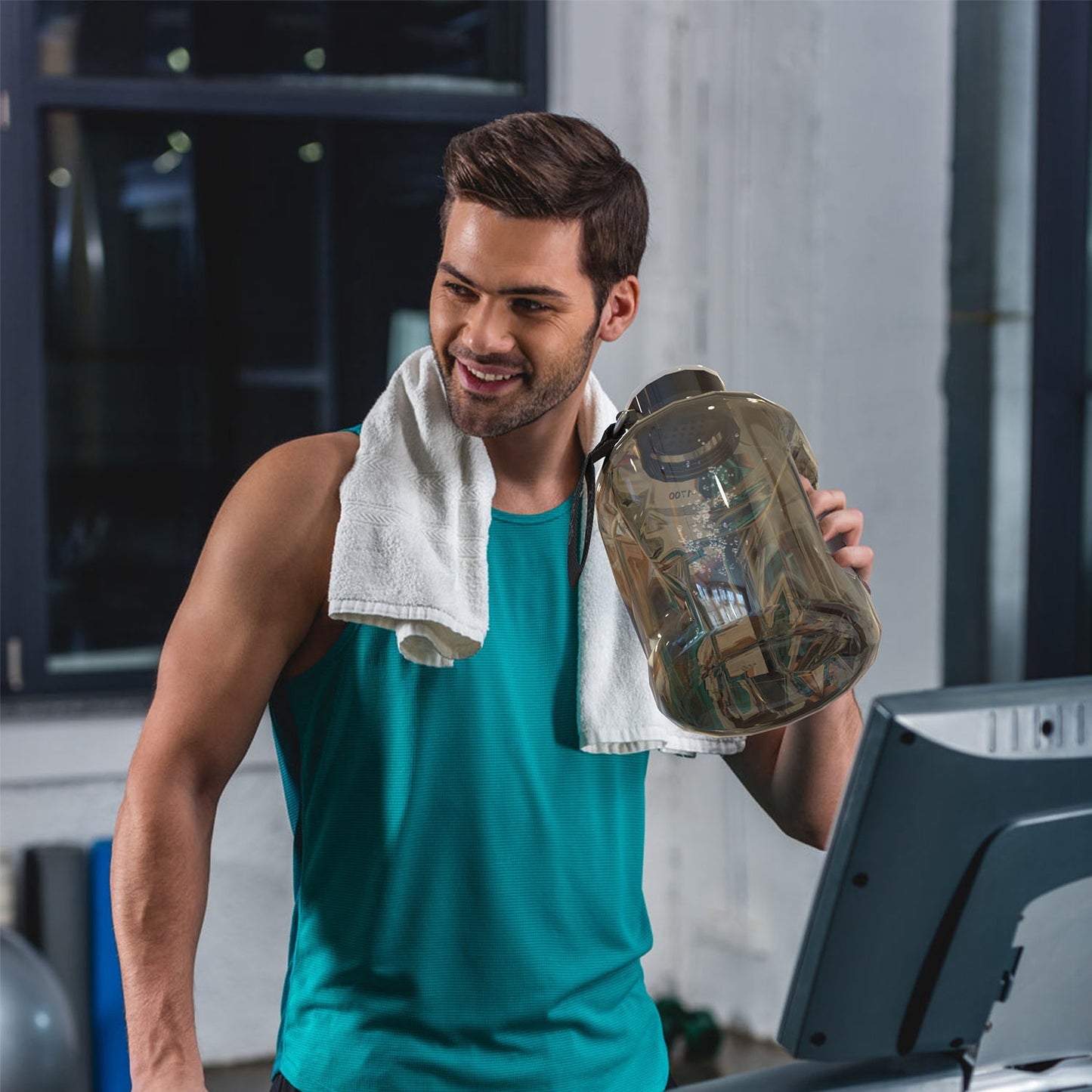 1.5L Large Capacity Water Bottle