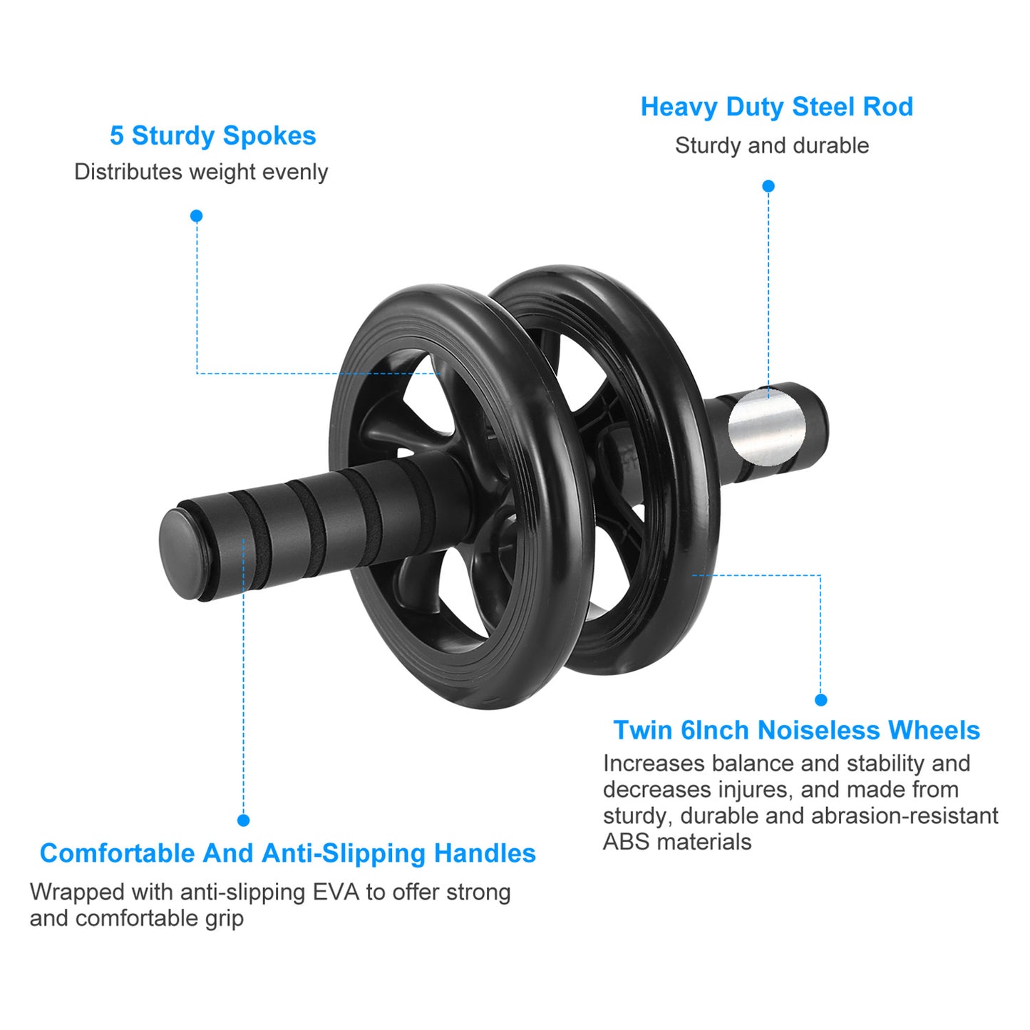 Core Strength Abdominal Wheel Roller