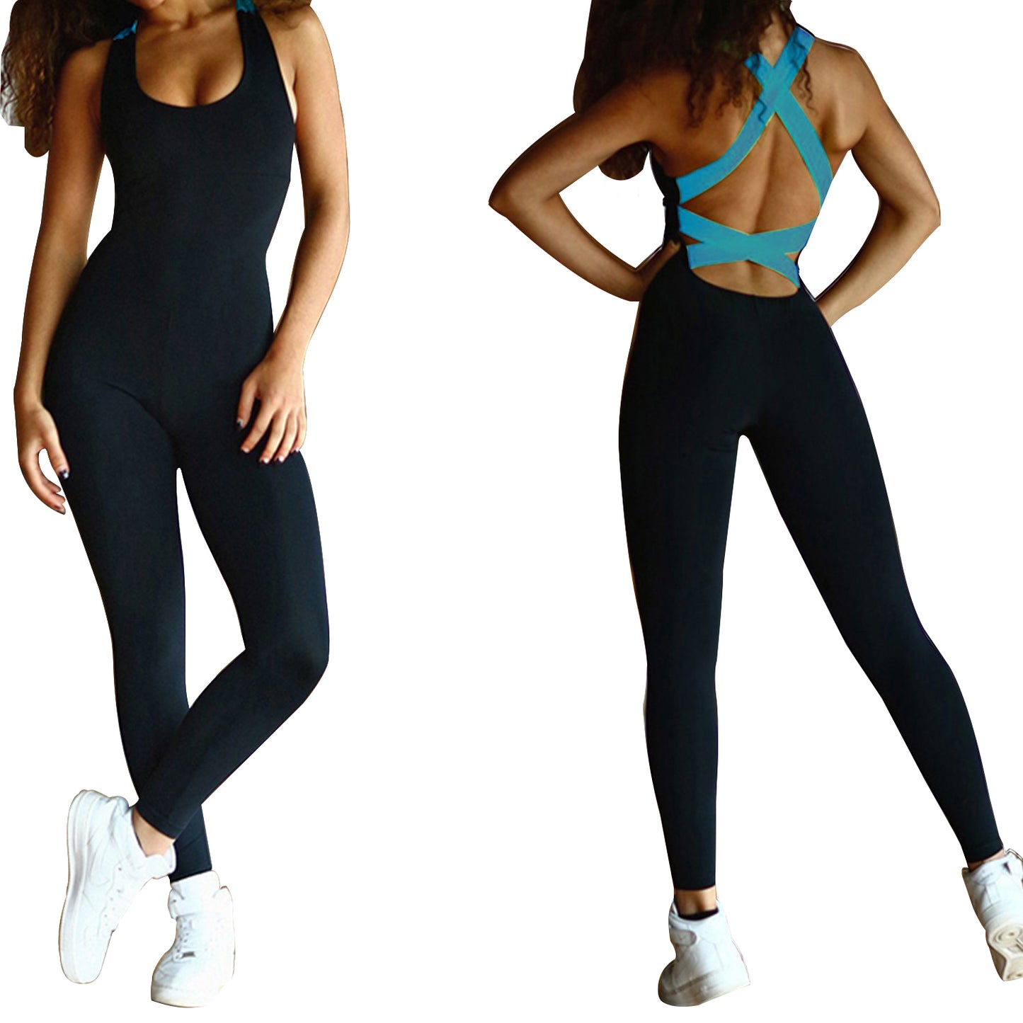 Workout Gym Fitness Jumpsuit