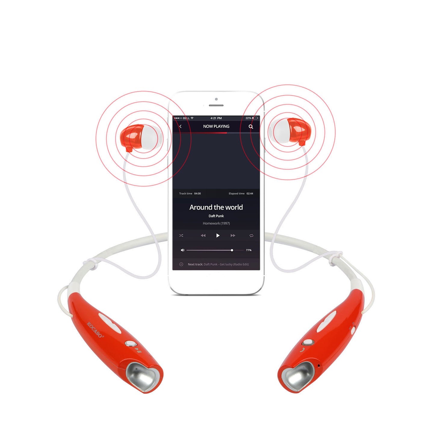 Wireless Sports Stereo Hands Free Headset