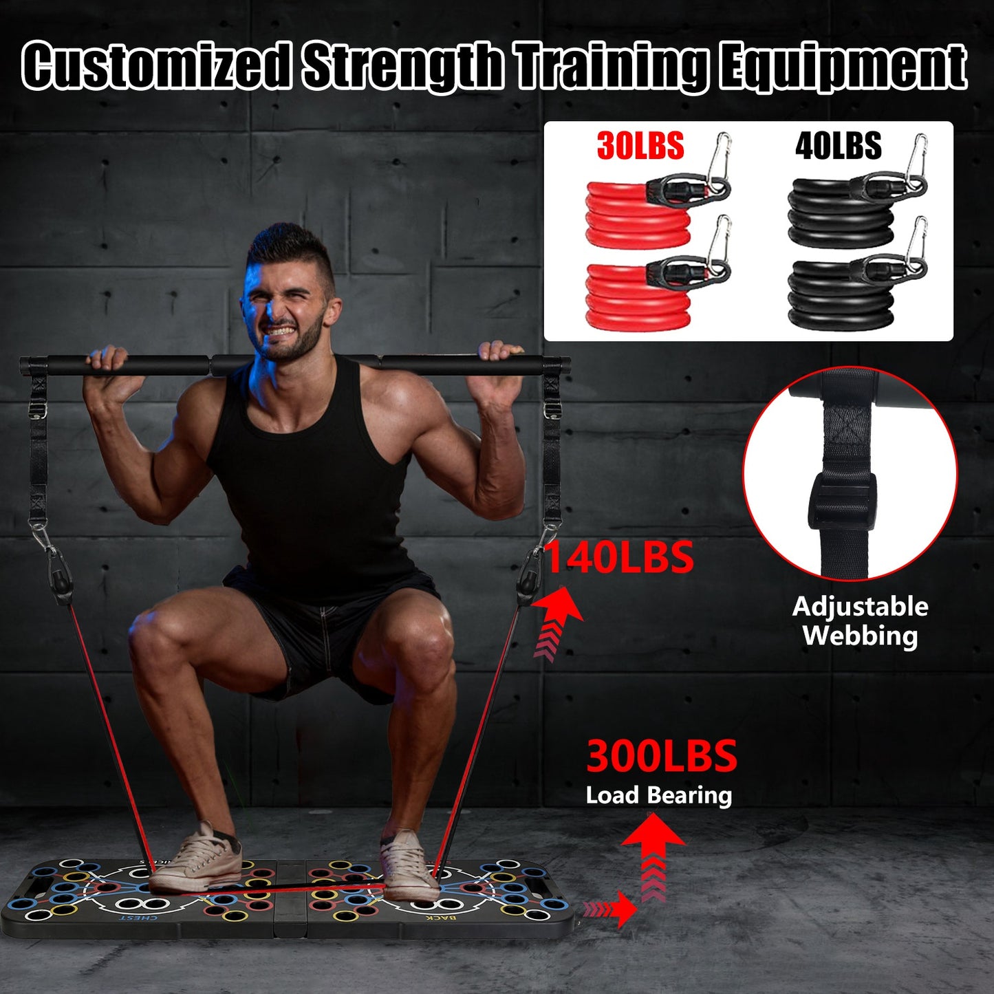 Multifunctional Push Up Board