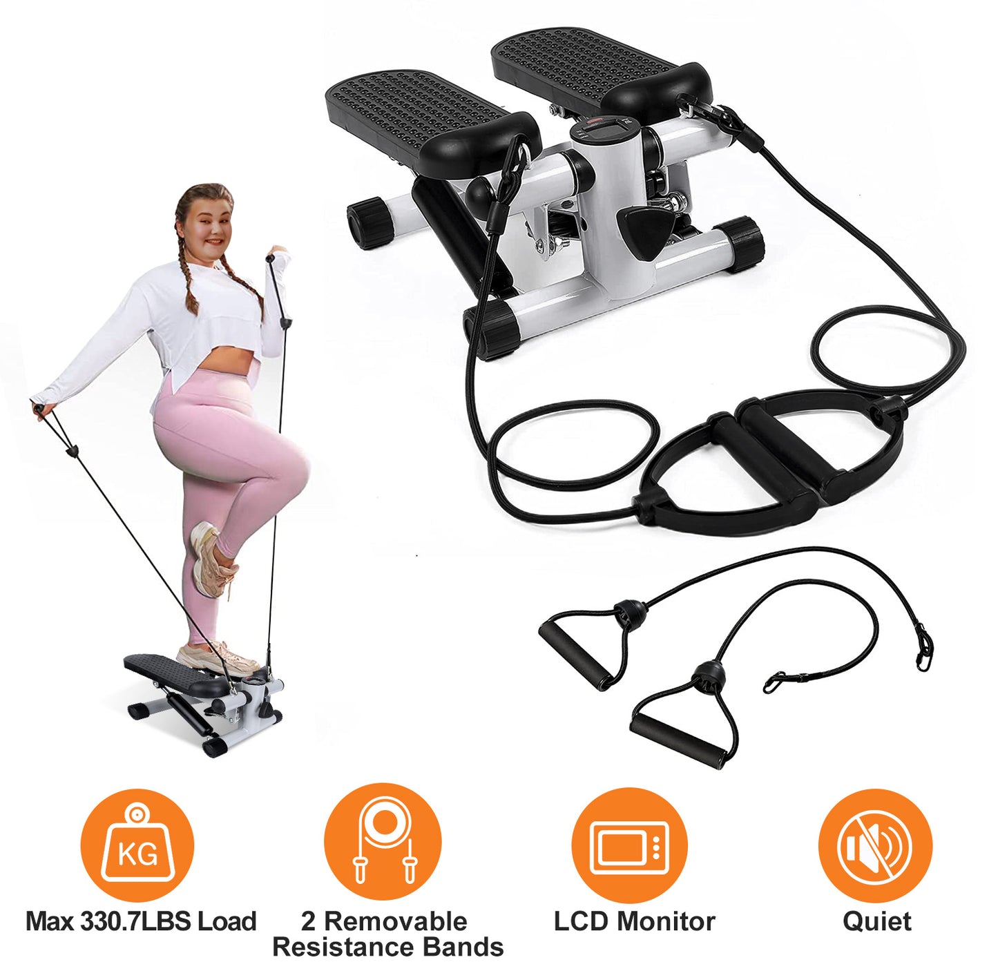 Fitness Stepper For Leg Exercise