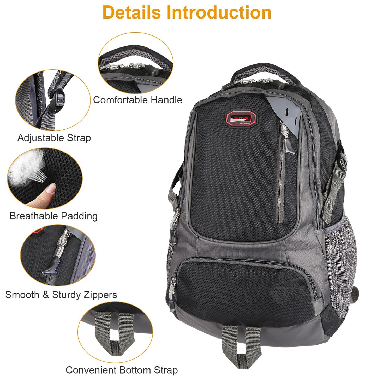 Unisex School Backpack