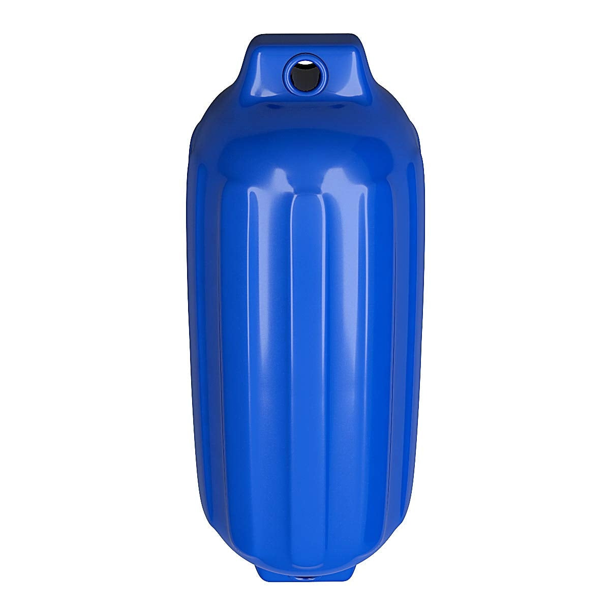 4 Ribbed Marine 8.5" x 27" Boat Fender Vinyl Bumper-Blue