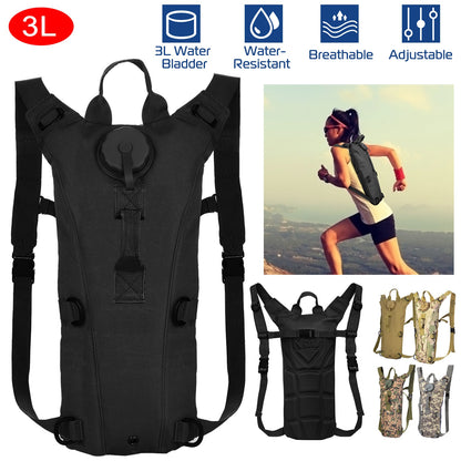 Tactical Hydration Pack 3L Water Bladder