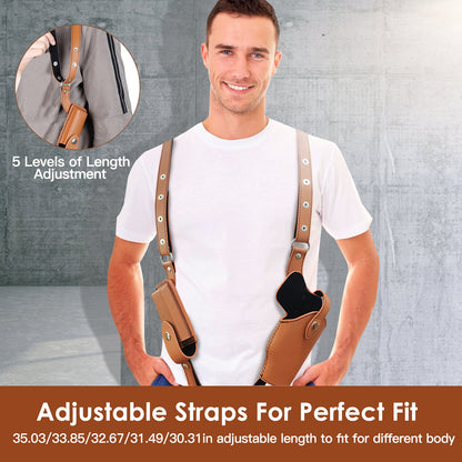 Shoulder Holster With Adjustable Straps