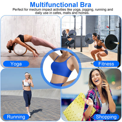Women Cross Back Sport Bras