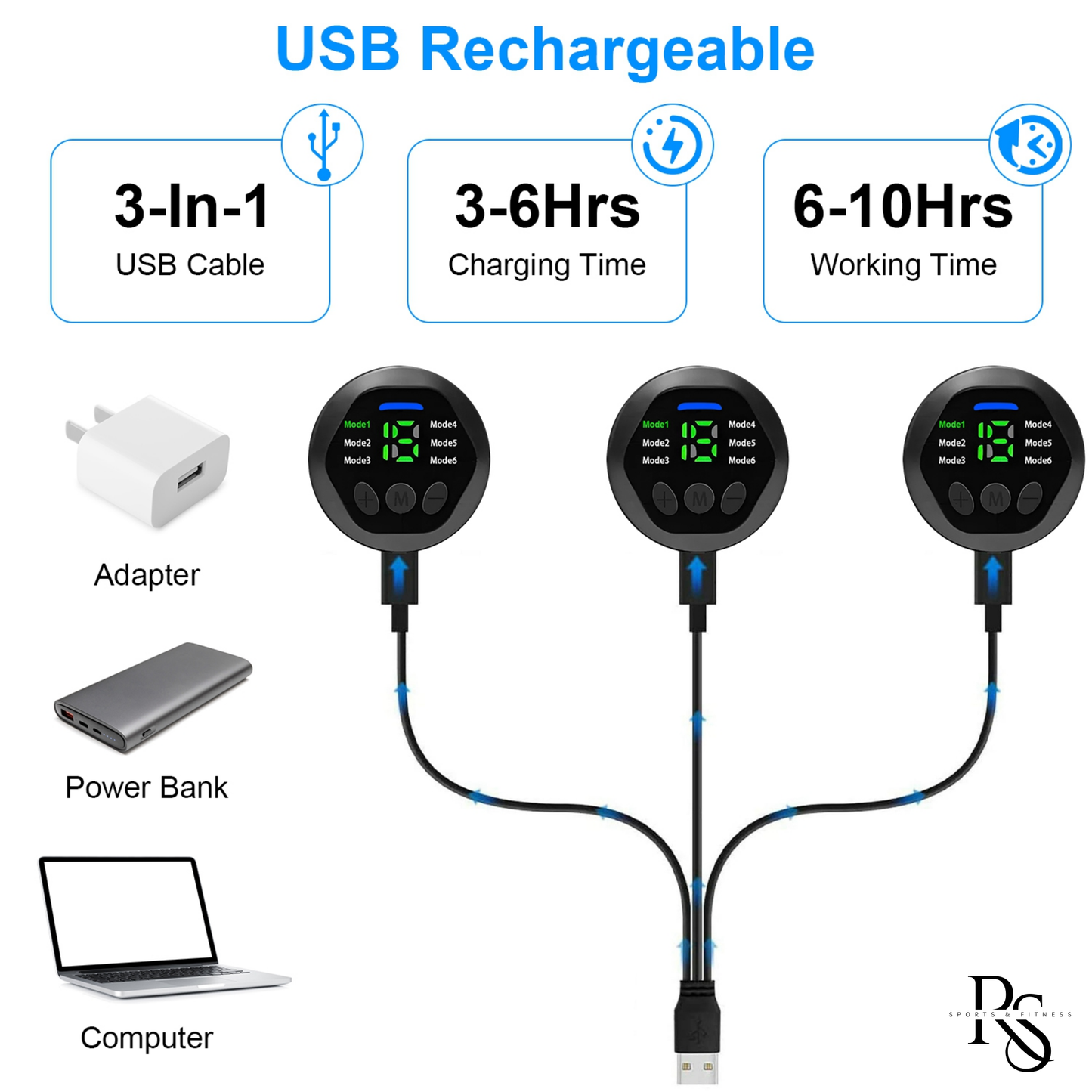 Abdominal Muscle Stimulator Toning Belt