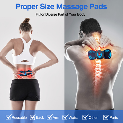 5Pcs Reusable Neck Massager Pads