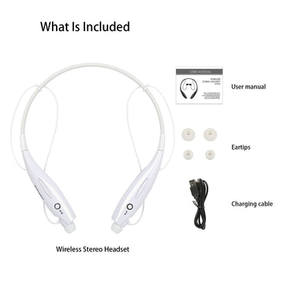 Neckband Bluetooth Earphones Noise-Cancelling