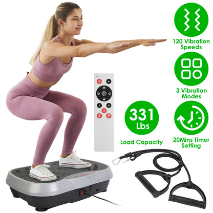 Vibration Exercise Machine With Remote Control