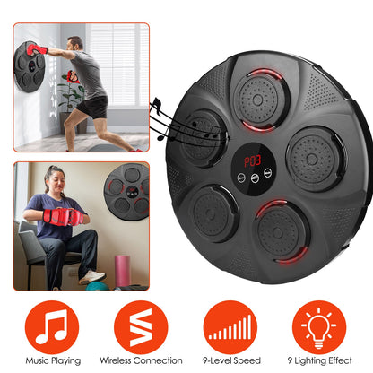 Music Boxing Machine Electronic Wall Target