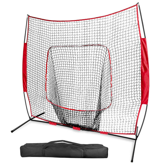 Baseball Practice Training Net With Bow Frame