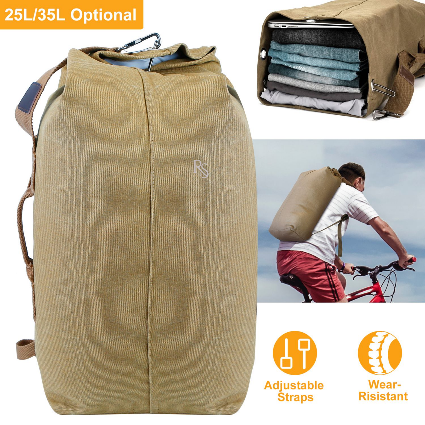 Canvas Travel Backpack