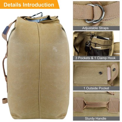 Canvas Travel Backpack