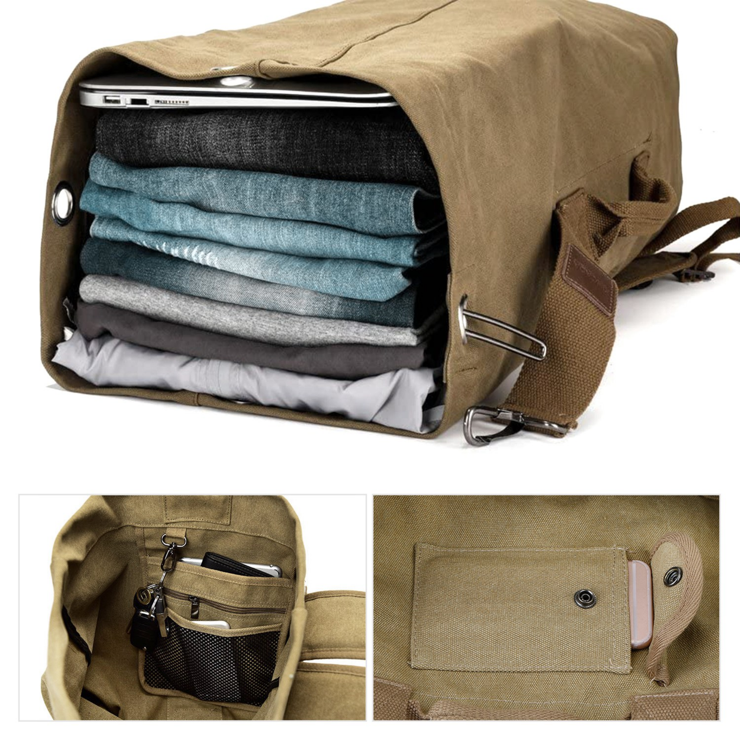 Canvas Travel Backpack