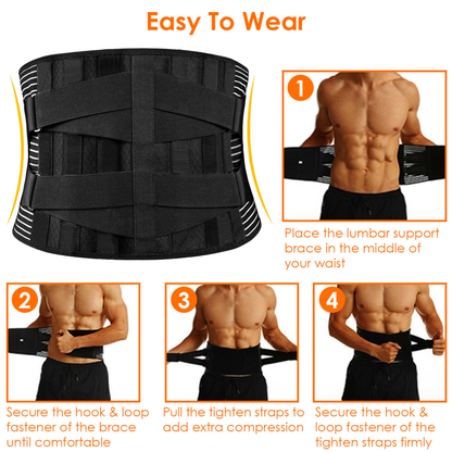 Adjustable Lumbar Support Belt