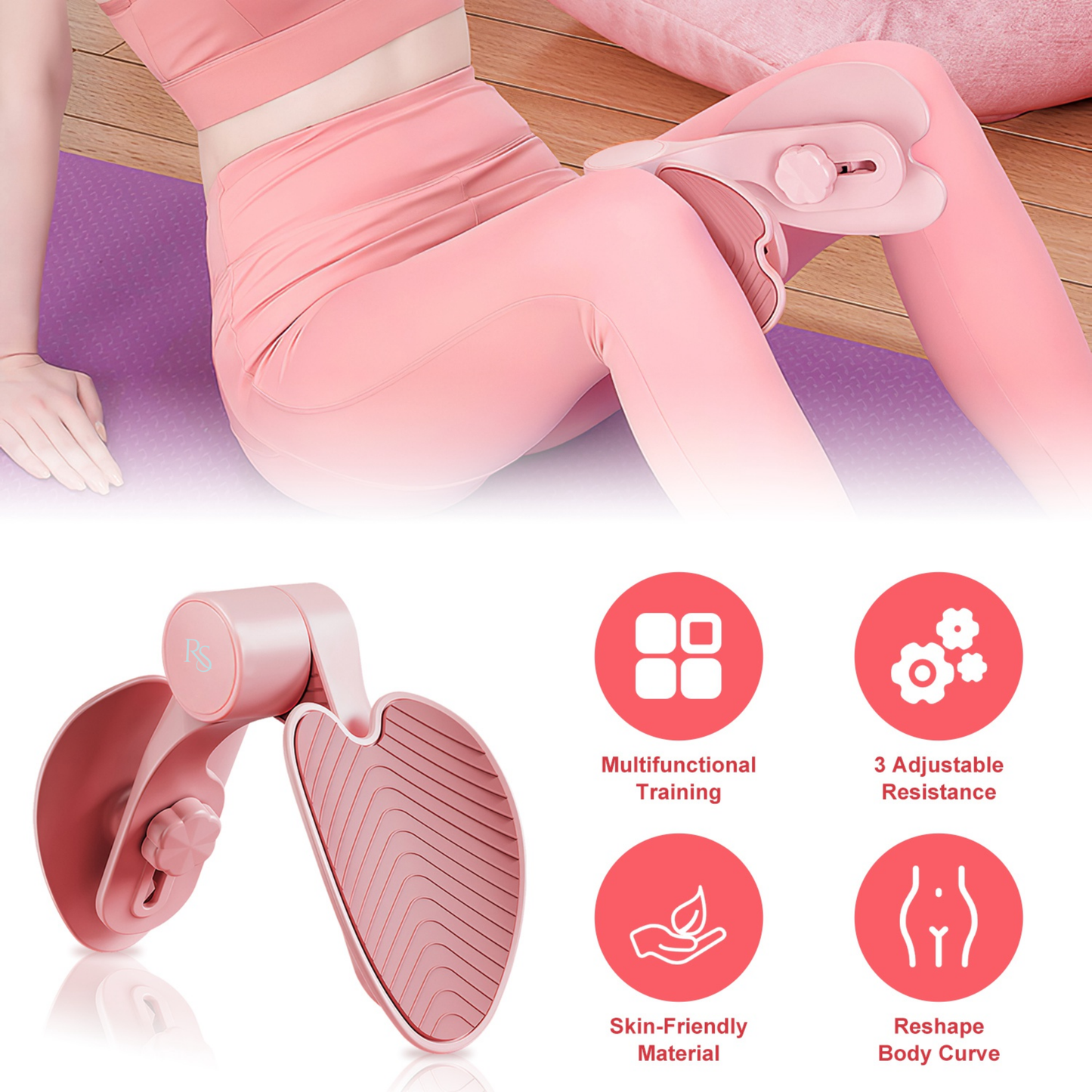 Adjustable Inner Thigh Exerciser